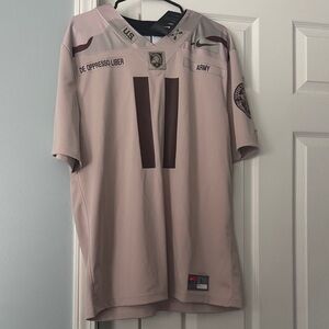 Army Beige Men's Shirt Nike Jersey Football Knights With Tags New Size L